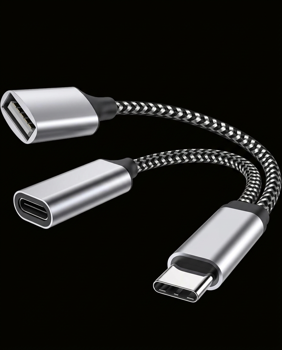 Adaptateur USB-C OTG 2-en-1